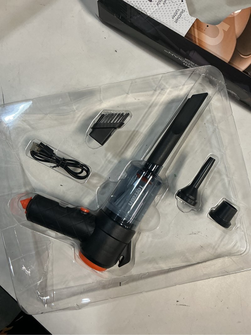 Condition photo showing New/Like New for terraen auto guardian 5-in-1 auto vaccum handheld