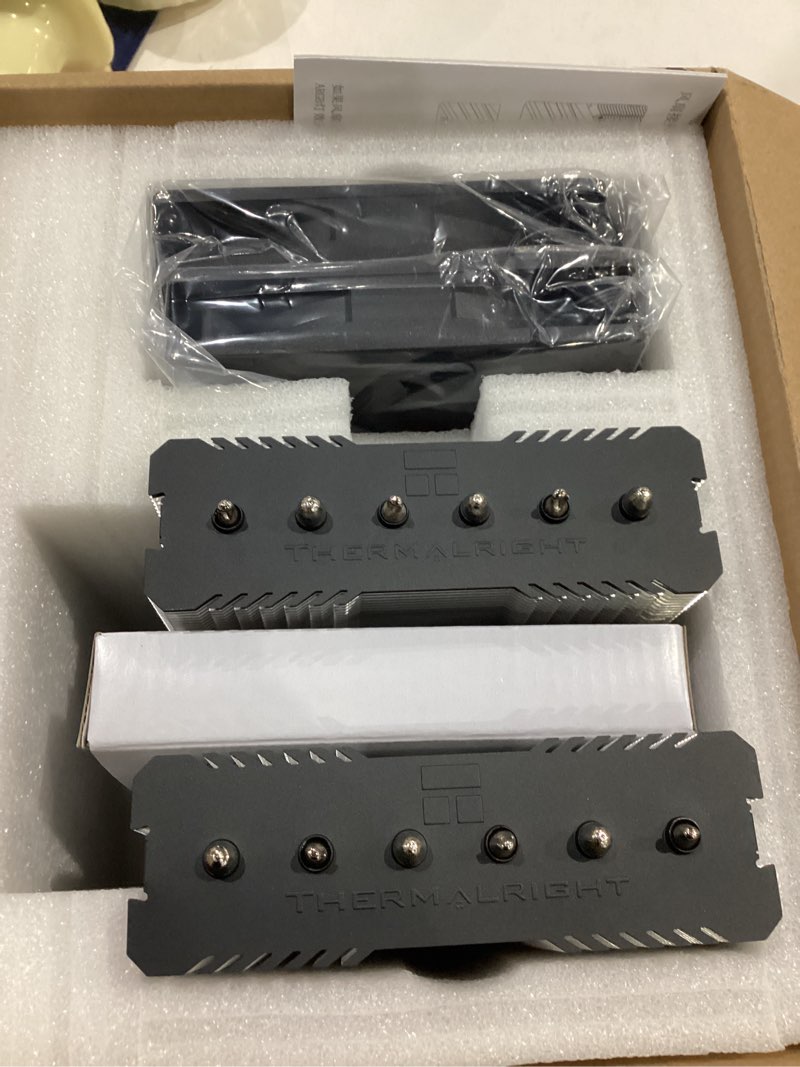 Condition photo showing Good Condition for Thermalright Peerless Assassin 120 SE ARGB CPU Air Cooler, 6 Heat Pipes Cpu cooler, Dual TL-C12C-S PWM Fan, Aluminium Heatsink Cover, AGHP Technology, for AMD AM4/AM5/Intel LGA1700/115X/1155/1200/1851 PA120 SE ARGB 1700