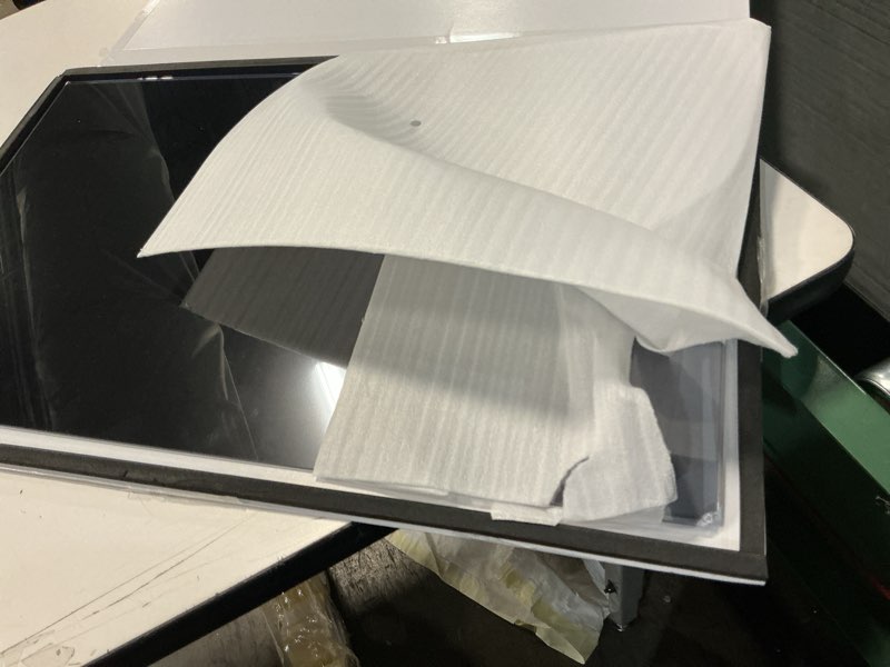 Condition photo showing As Is for Hanging Computer Privacy Screen Protector for 23, 23.6, 23.8, 24 Inches for 16:9 Widescreen Monitor, Blue Light Blocking Screen Protector Computer Privacy Screen Filter Panel for Desktop Computer 23''-24'' WIDESCREEN (16:9/16:10?