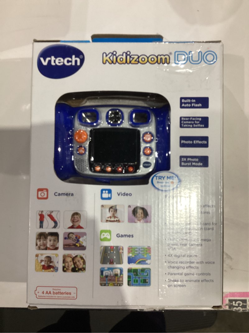 Condition photo showing Good Condition for VTech Kidizoom Duo Selfie Camera, Blue