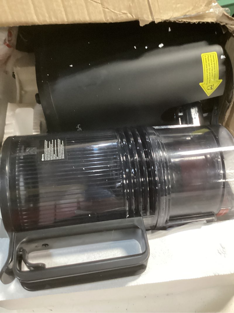 Condition photo showing Good Condition for cold press juicer, 5.5inch wide feed chute juicer machine, slow masticating juicer for whole vegetables & fruits, black
