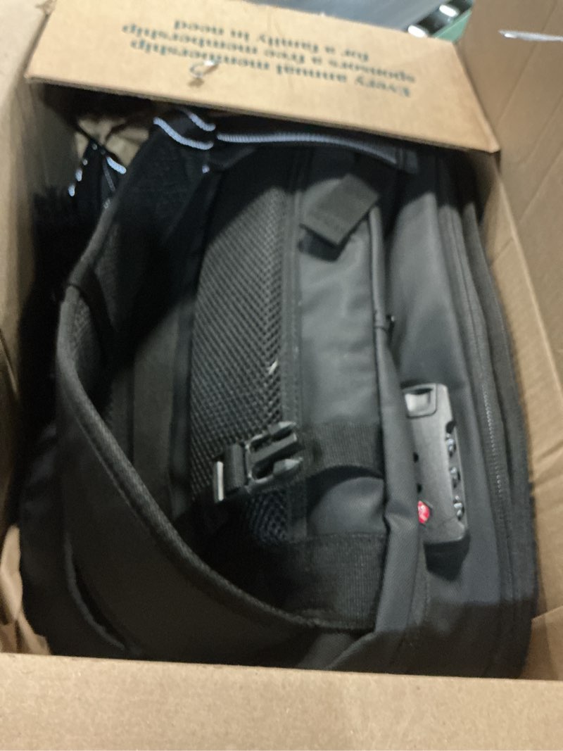 Condition photo showing Good Condition for celpack Vacuum Backpack Travel, Vacuum Compression Travel Backpack with Pump, Water Resistant & TSA Anti Theft, Ideal for Travel/Camping/Laptop (With Electric Air Pump & Black)