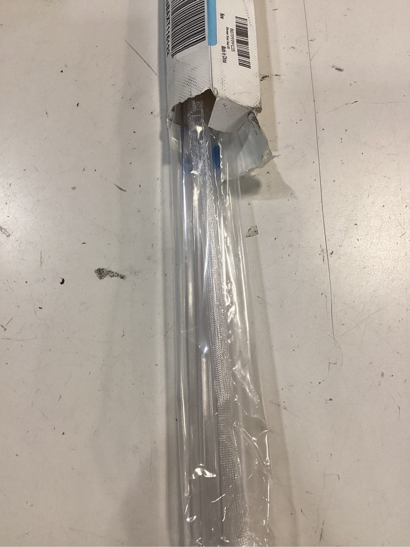 Condition photo showing New/Like New for 2-pack butecare frameless shower door bottom seal for glass doors – stop shower leaks and create a water barrier (3/8” x 39”) bottom sweep -3/8''