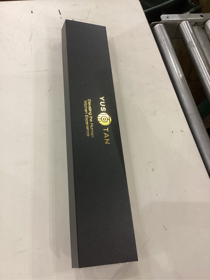 YUSOTAN Turkey Carving Knife, 12 Inch High Carbon Stainless Steel Super Sharp BBQ Knife With Ergonom