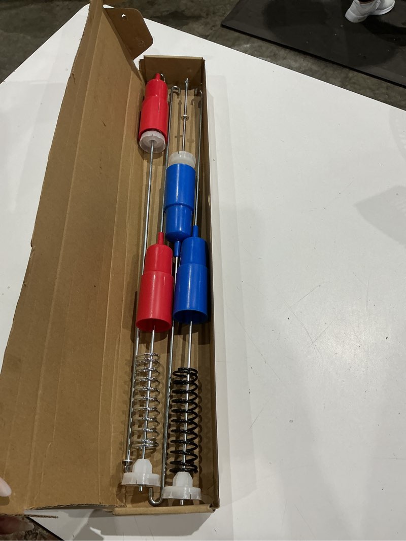 Condition photo showing Good Condition for wh16x26908 wh16x26909 suspension rod replaces ap6286894 wh16x25220 4588119, fit for hotpoint and ge washer suspension rod, compatible machines gtw220ack7ww, gtw330ask3ww, htw240ask5ws, htw240ask6ws