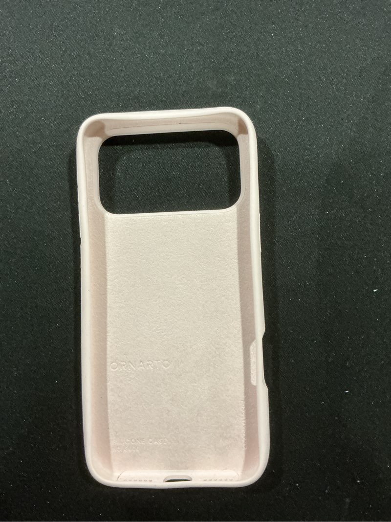 Condition photo showing New/Like New for ORNARTO Compatible with iPhone 17 Pro Max Case 6.9", Slim Liquid Silicone 3 Layers Soft Gel Rubber Shockproof Protective Cover with Anti-Scratch Microfiber Lining-Cherry Blossom