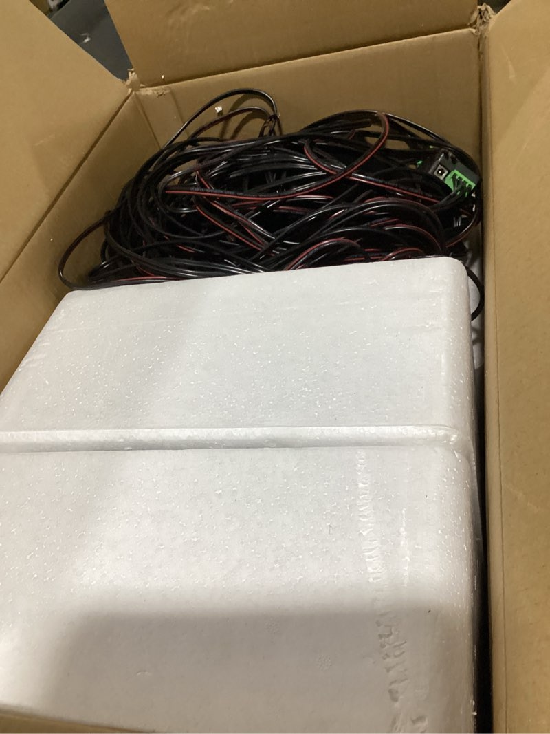 Condition photo showing As Is for Pyle 8” 4 Bluetooth Flush Mount - In-wall In-ceiling 2-Way Speaker System Quick Connections Changeable Round/Square Grill Polypropylene Cone & Tweeter Stereo Sound 4 Ch Amplifier 250 Watt - PDICBT286