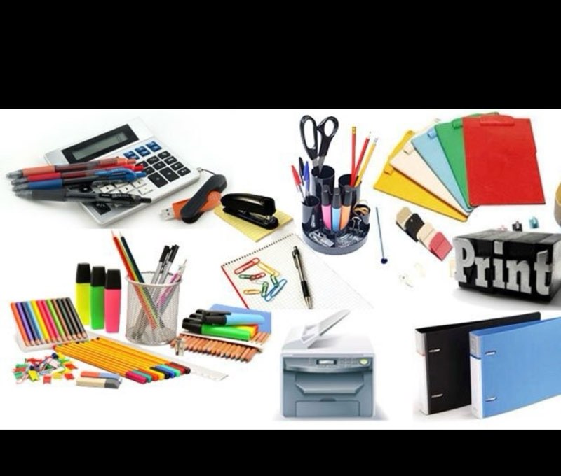 assorted lot of office and school supplies 