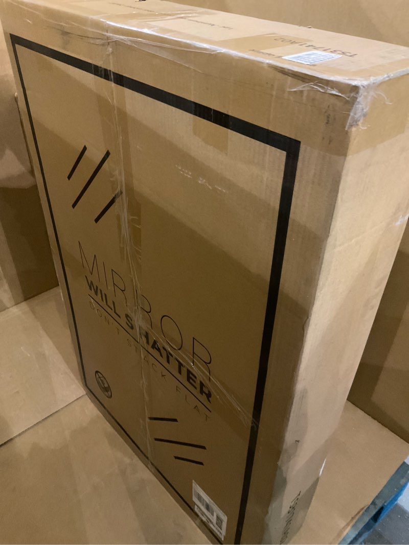 wallbeyond bathroom medicine cabinet with mirror, 24x36inch black recessed medicine cabinet