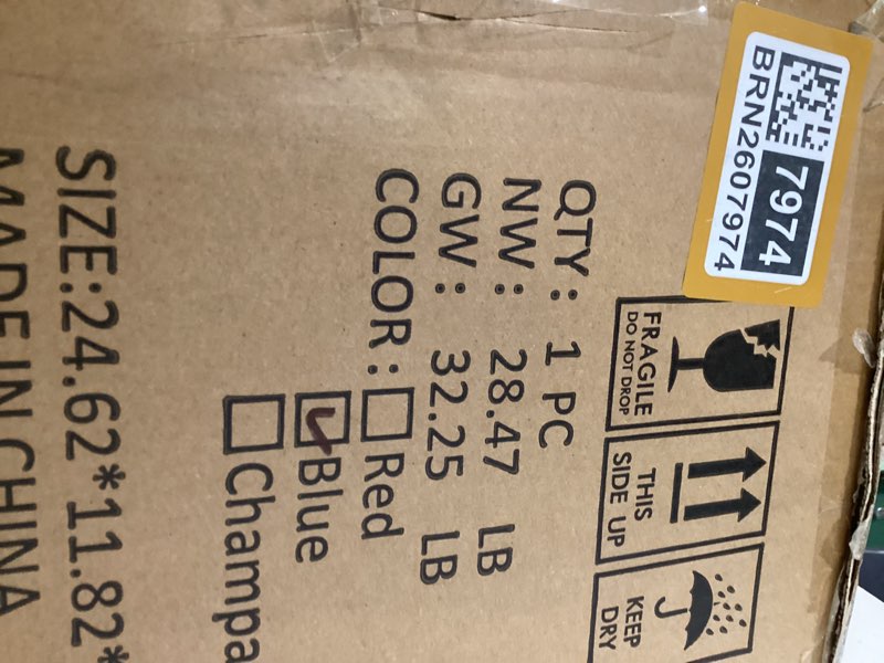 Condition photo showing Good Condition for flyingjoy foldable rollator walker with seat for seniors & adults lightweight 2-in-1 walker and wheelchair combo adjustable handle height transport chair with brakes 300 lbs weight capacity