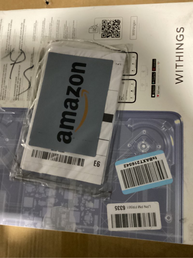 Condition photo showing Good Condition for withings body smart - accurate scale for body weight and fat percentage, body composition wi-fi and bluetooth weight scale, baby weight scale, smart scale apple health compatible, bathroom scale