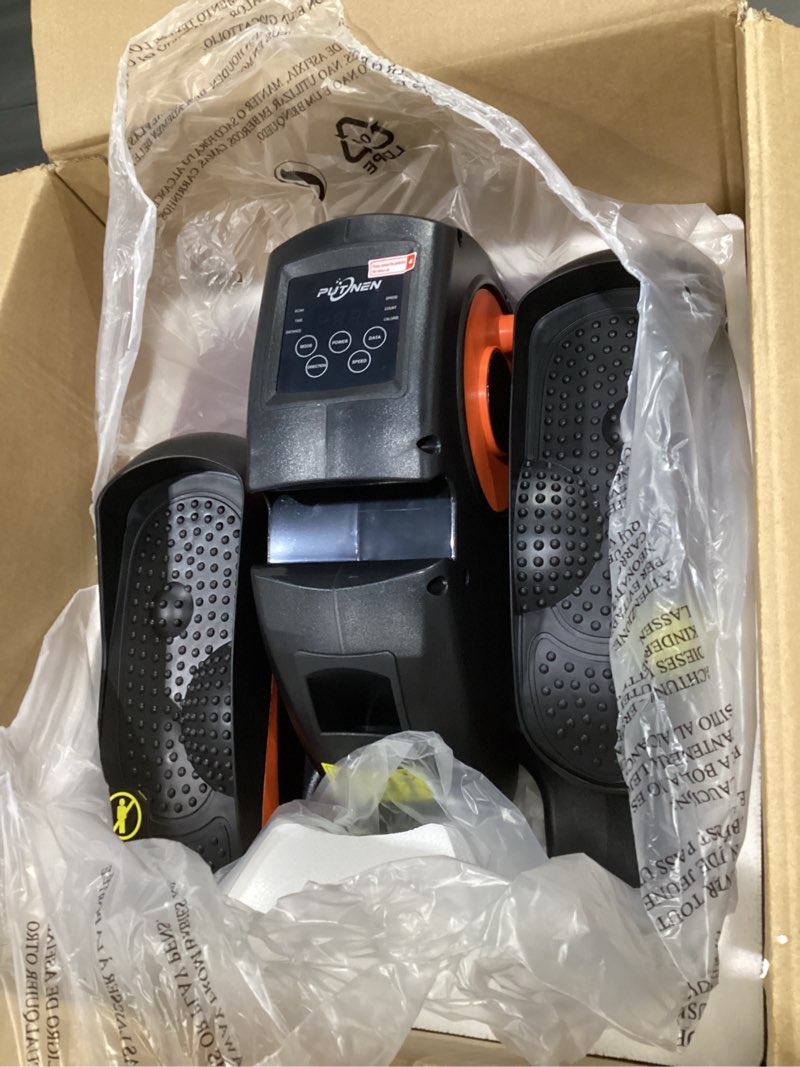 Condition photo showing Good Condition for (SIMILAR TO STOCK PHOTOS, NOT TESTED) Under Desk Elliptical Machine, Electric Elliptical Leg Exerciser for Seniors with 12 Adjustable, Portable Quiet Elliptical Exercise Machine, Seated Pedal Exerciser with Remote Control