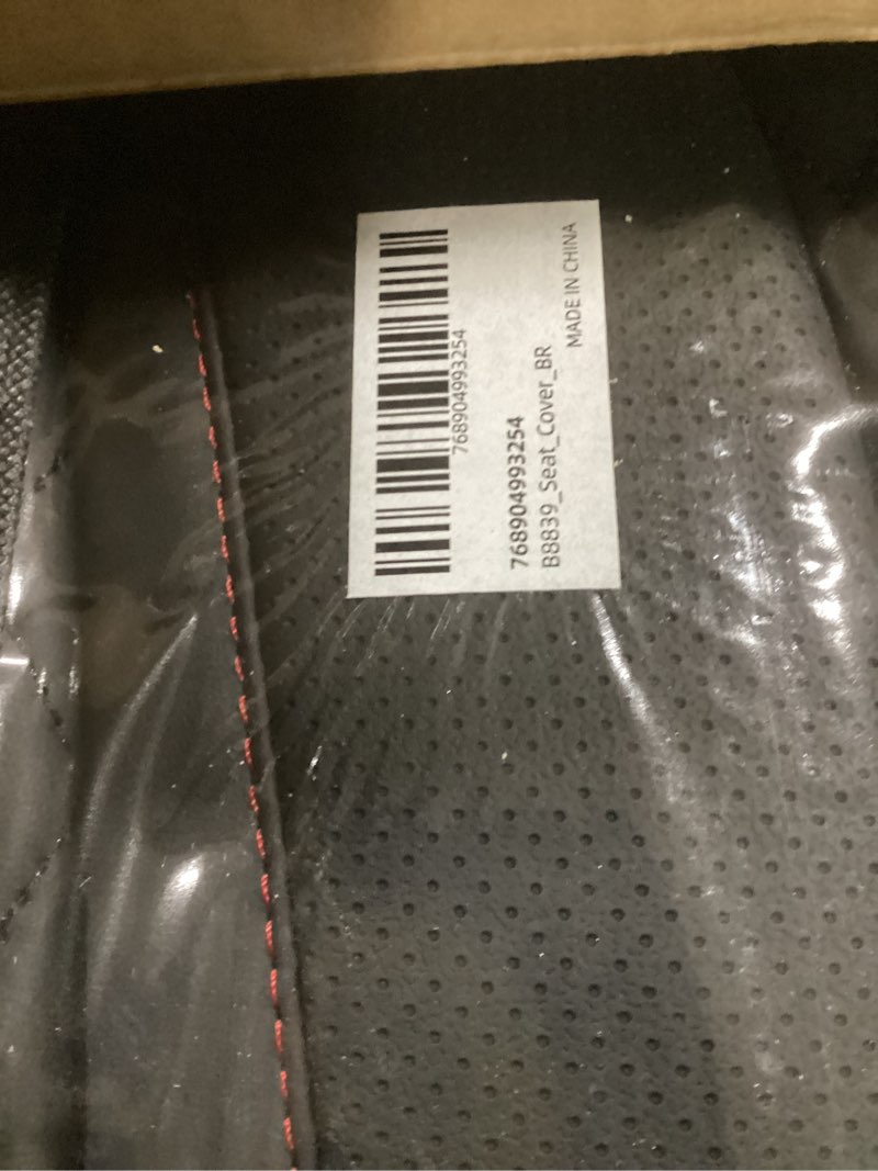 Condition photo showing Good Condition for coverado seat covers full set, black seat covers for cars 5 seats, car seat protector, waterproof nappa leather car seat cushion, front and rear car seat cover fit for most sedans suv pick-up truck black fullset
