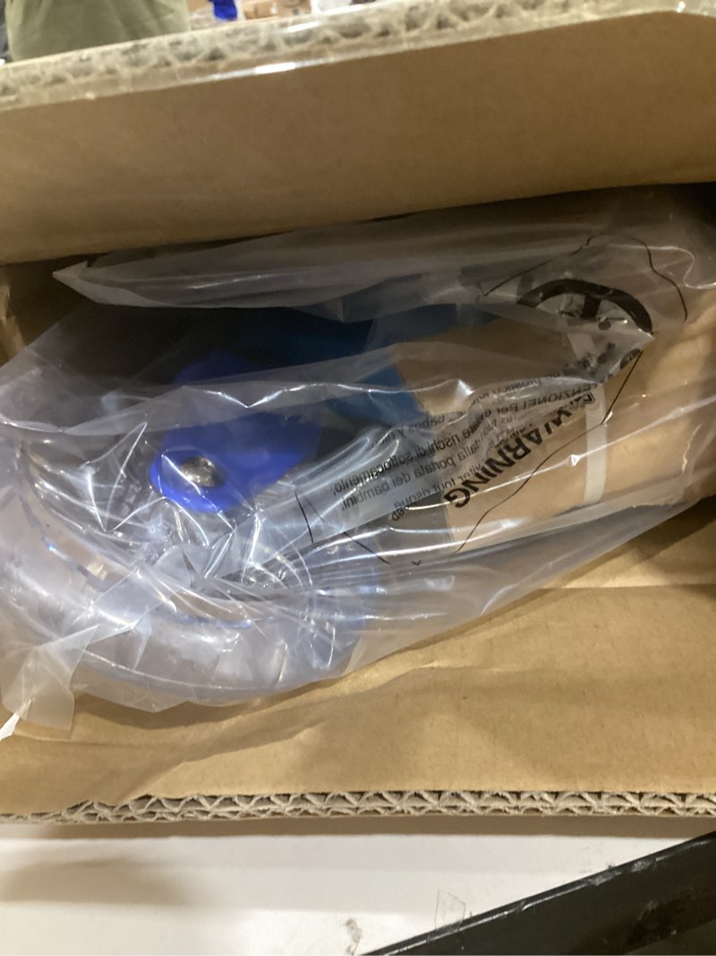 Condition photo showing As Is for TONBUX Scooters for Kids 5-12, 2 Wheel Scooters with Cool Light Up Stem, Wheels, and Deck, 3 Level Adjustable Height Kick Scooter, Foldable and Lightweight Scooter for Kids 8-12 blue