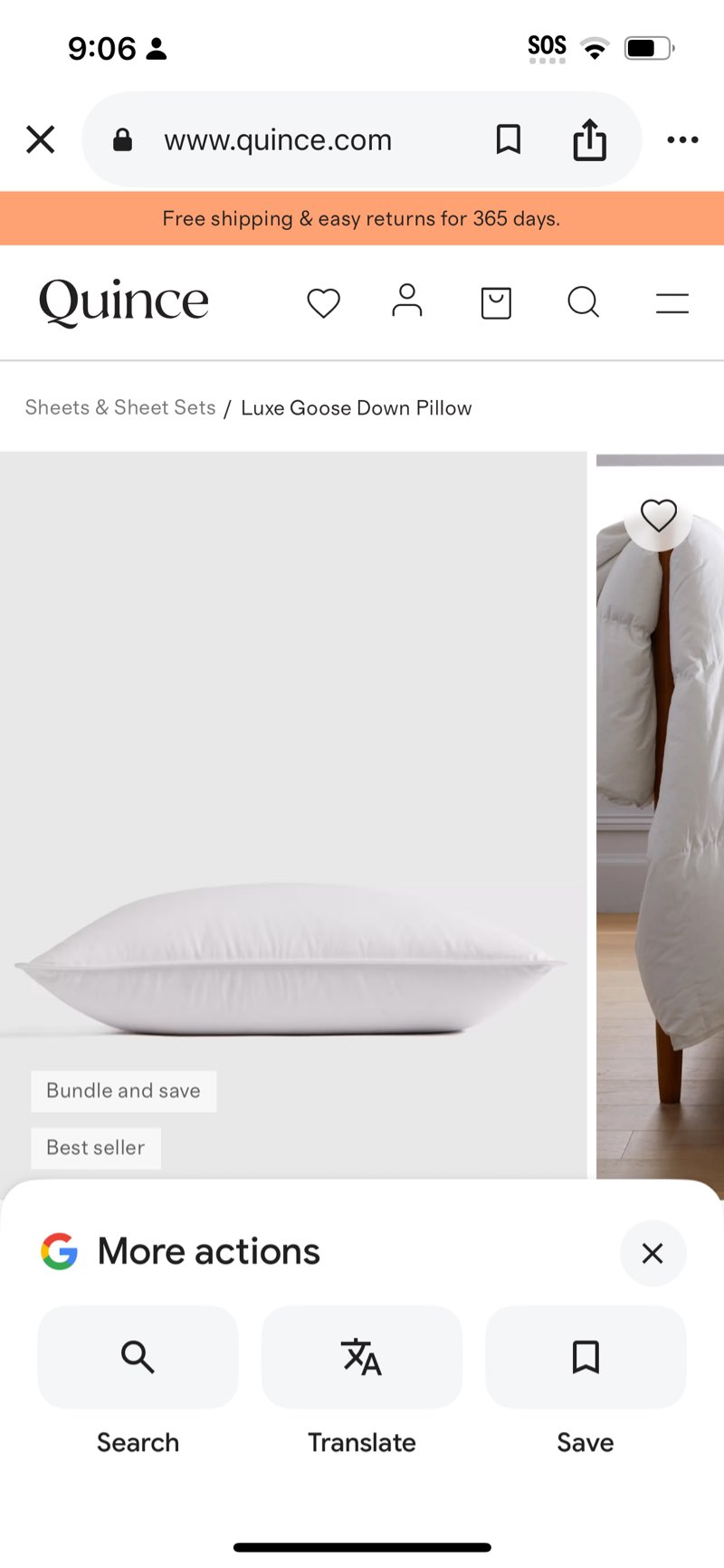 Premium Down Alternative Pillow