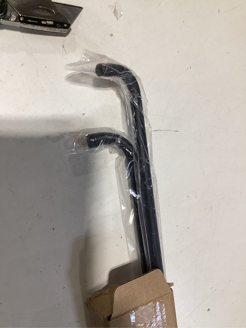 Condition photo showing Good Condition for 2 pack magnetic curtain rod for metal doors, french door curtain rods adjustable 18-30 inch, 1/2 inch diameter, magnetic metal door curtain rods, strong magnetism easy install no tools, black black 18-30 inch 2 pack