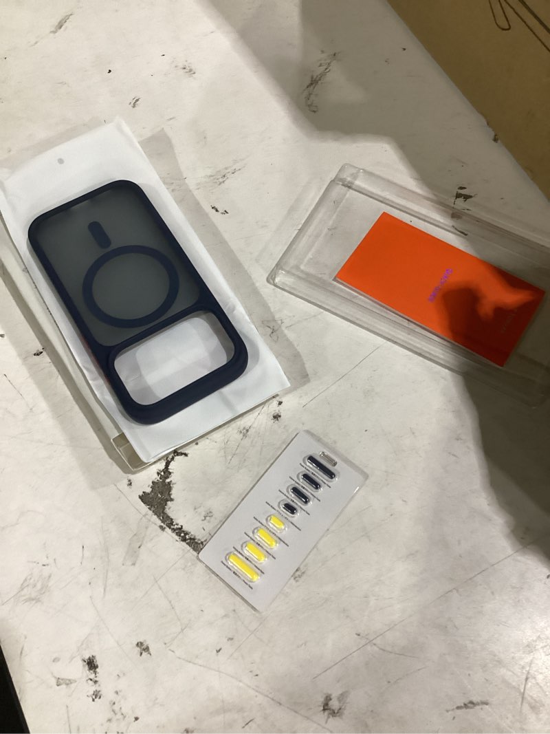 Condition photo showing Good Condition for torras magnetic shockproof for iphone 17 pro case, camera control, fit for magsafe, military-grade protection, translucent slim case for iphone 17 pro phone case anti-fingerprint, deep blue iphone 17 pro blue