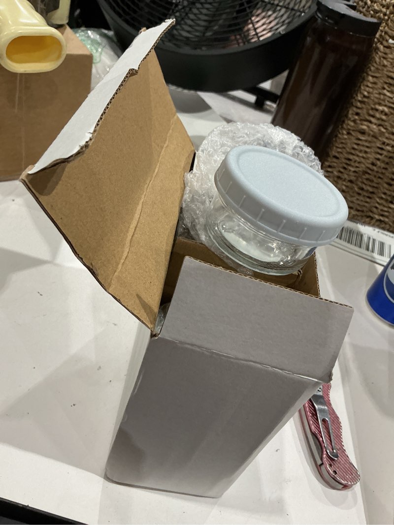 Condition photo showing Good Condition for vitever [6 pack] salad dressing container to go, 2.7 oz glass small condiment with lids, dipping sauce cups set, leakproof reusable for lunch box work trip. blsdc-6