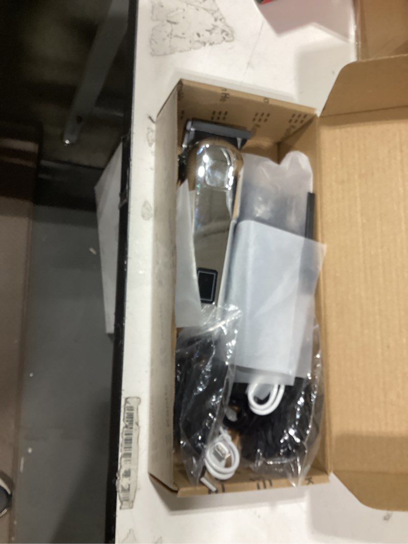 Condition photo showing As Is for Similar product Ufree Beard Trimmer for Men, Waterproof Electric Razor for Nose, Body, Face & Mustache, Cordless Hair Clippers Shavers Grooming Kit, Valentines Day Gifts for Men Husband Father Silver