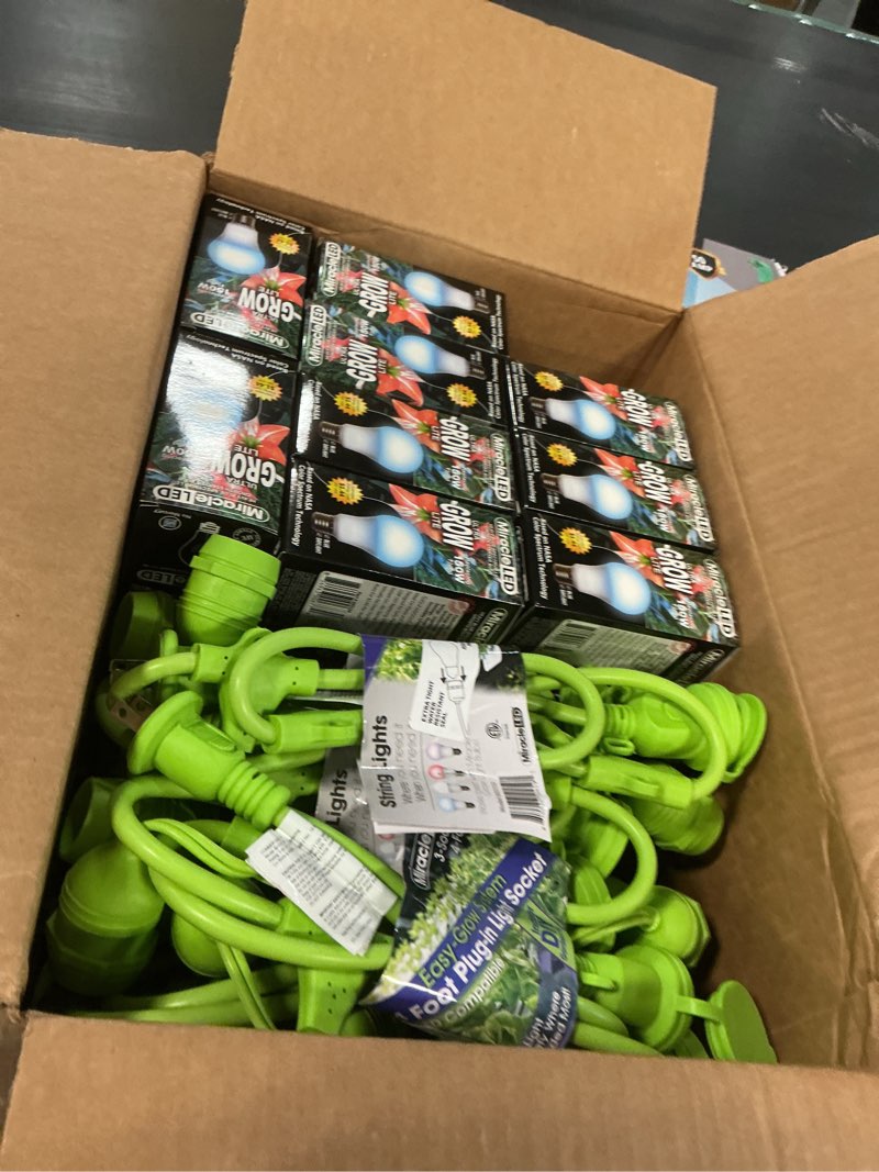 Condition photo showing New/Like New for Miracle LED Nanometer 450 Indoor Grow Light Kit - Includes 3 Ultra Grow Blue Spectrum 150W Replaceme