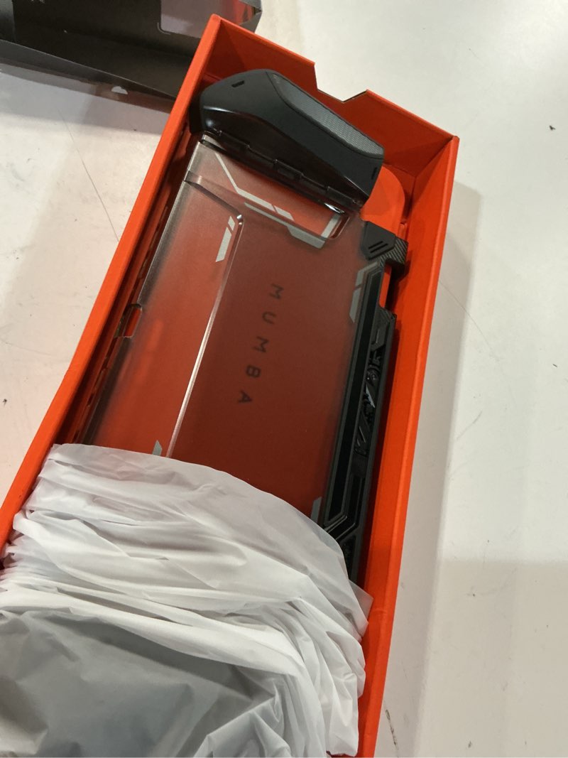 Condition photo showing Good Condition for mumba dockable for nintendo switch 2 case [2025 blade series] tpu switch 2 grip protective cover, ergonomic accessories for console with quick-release design for switch 2 joy con controllers (black) | 2025, tpu grip, protective cover, accessories, black