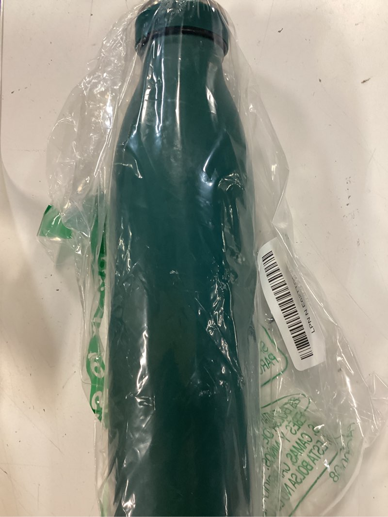 Condition photo showing Good Condition for lars nysøm stainless steel insulated water bottle 12oz 17oz 25oz 34oz 51oz | insulated thermo flask for hot and cold beverages | leakproof drinking bottle (pine green, 25.4oz) pine green 25.4 ounces