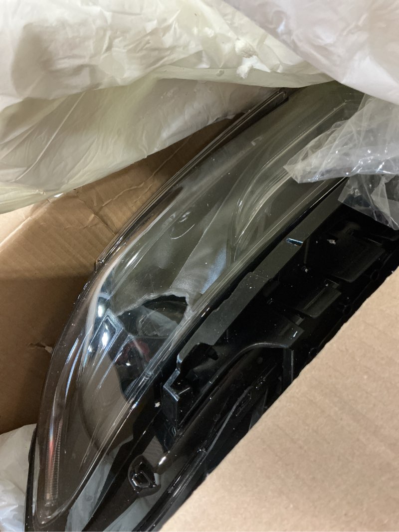 Condition photo showing Good Condition for hid headlight assembly compatible with dodge charger 2015 2016 2017 2018 2019 2020 2021 (xenon/hid model) headlamp replacement right passenger side (not for halogen model)