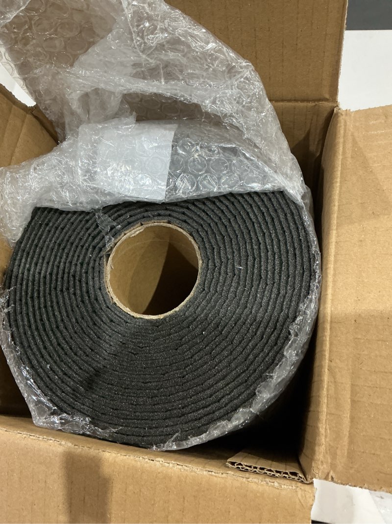 Condition photo showing Good Condition for pvc slat wall panel peel and stick 236"x 15.7" faux black wood grain slat panel self-adhesive wallpaper soundproof 3d wall panels 15.7" x 236" black