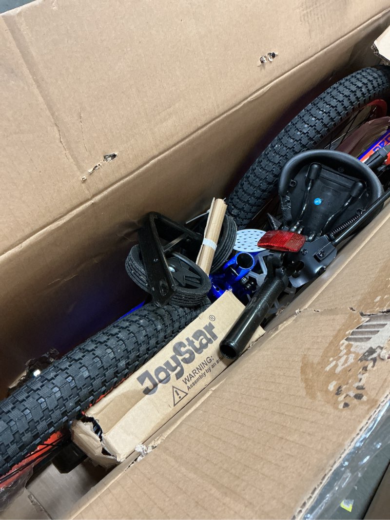 Condition photo showing Good Condition for JOYSTAR NEO 20 Inch Kids Bike for Ages 6-10 Years Old Boys & Girls, 20 Inch Wheels Kids Mountain Bike with Training Wheels & Handbrake, Kids' Bicycles, Multiple Colors Blue 20 Inch with Training Wheels