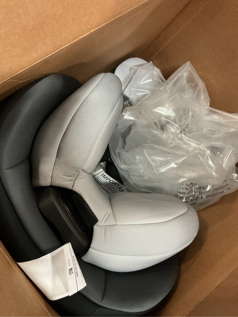 Condition photo showing Good Condition for maxi-cosi pria all-in-one convertible car seat, infant to toddler car seat, easy-install harness, machine-washable cover, 5-100 lbs, blackened pearl blackened pearl 2 original