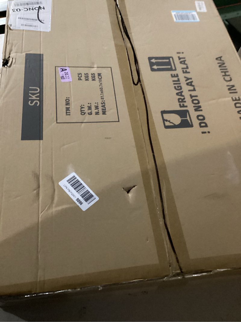 Condition photo showing New/Like New for yeskay 20x28 picture frame brown set of 3, display pictures 16x24 with mat or 20 x 28 without mat, poster frames 20x28 for wall hanging horizontal and vertical brown 20x28(3pk)