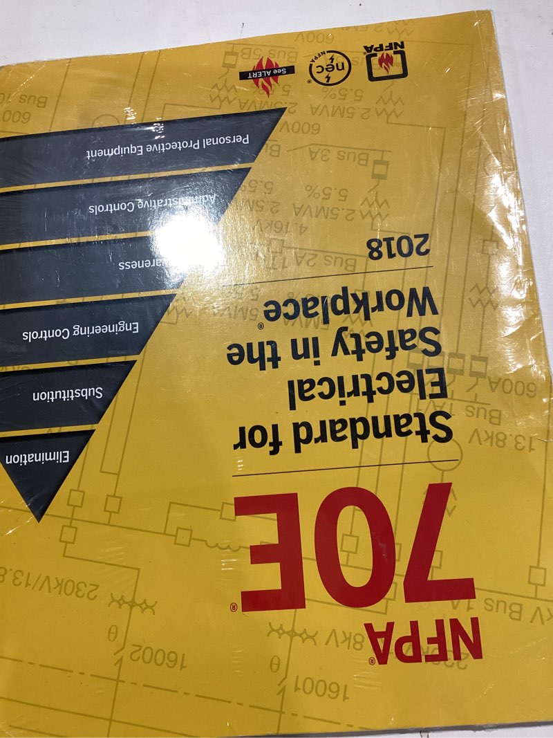 Condition photo showing Good Condition for 2018 NFPA 70E®: Standard for Electrical Safety in the Workplace®