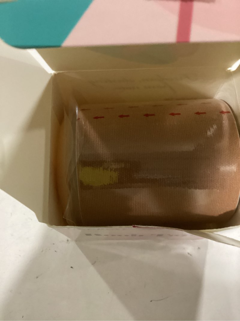 Condition photo showing New/Like New for Boob Tape Breast Lift Tape for Large Breasts with 2 Pcs Nipple Covers Invisible Boobtape for A-G Cup(Beige,3 in)
