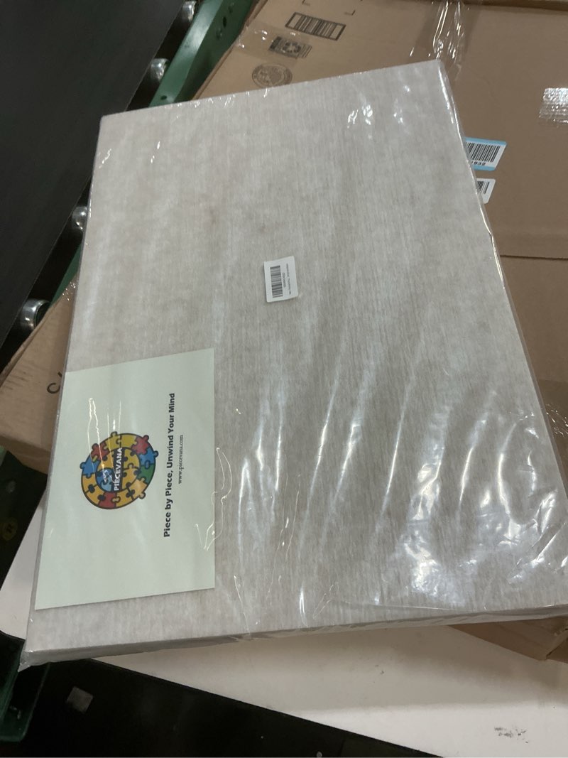 Condition photo showing Good Condition for jigsaw puzzle board for 1000 pieces, foldable puzzle board, 31.5" x 24" felt display board classic puzzle board