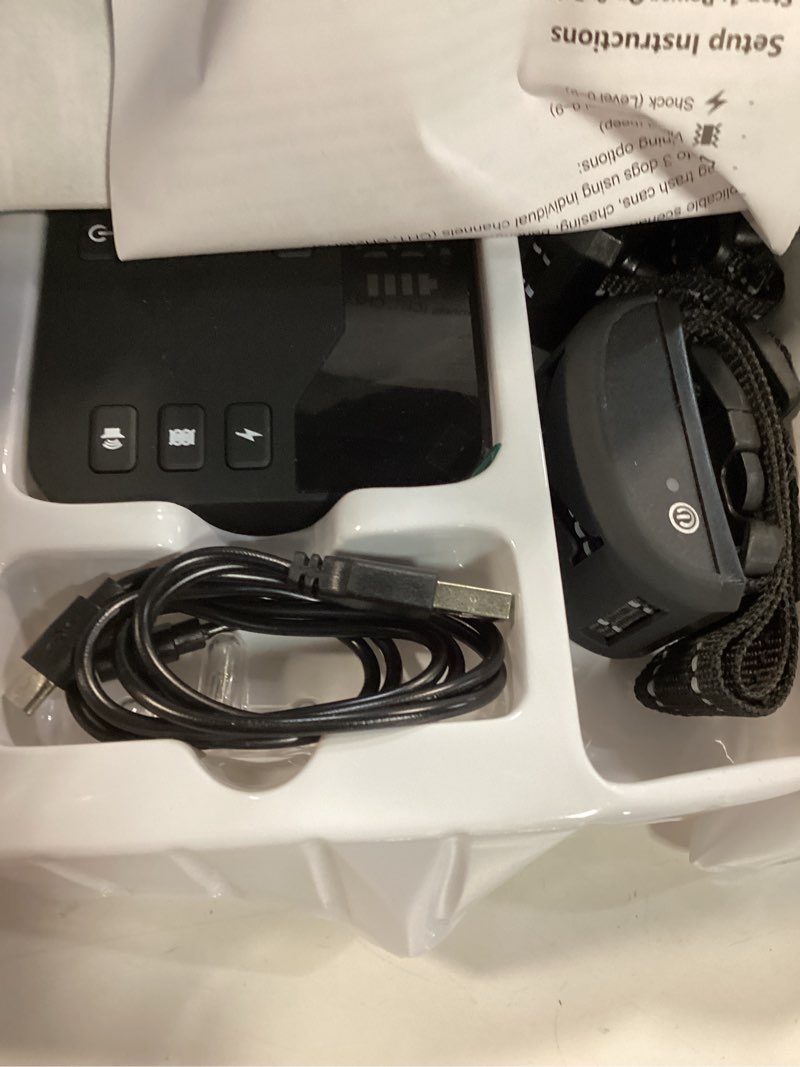 Condition photo showing Good Condition for wireless dog fence system for 2 dogs, 2026 upgraded electric fence for dogs, portable 2 in 1 waterproof training shock collar with remote control,perimeter dog collar up to 985ft adjustable fence for two dogs