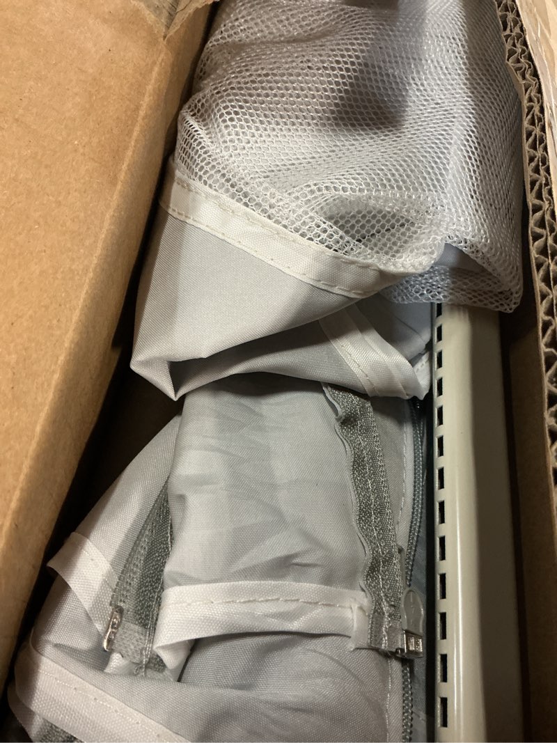 Condition photo showing Good Condition for bed rail for toddlers twin, full, queen, king & cal kingmattress size | swing down rail guard | mattress side rail for kids (gray and white, (3 sides for queen size) 79.9x79.9x59.8 inch) gray and white (3 sides for queen size) 79.9x79.9x59.8 inch