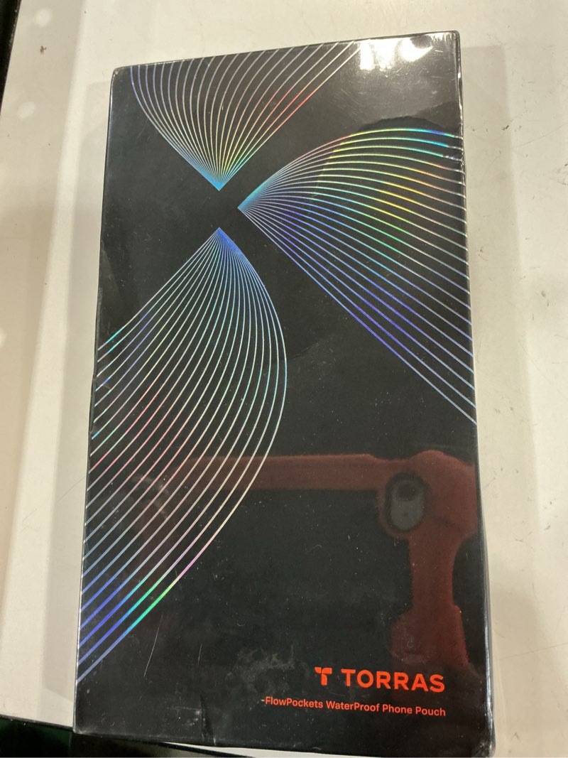 Condition photo showing New/Like New for torras ip68 waterproof phone pouch double space, floating waterproof phone case with lanyard for iphone 17 pro max 16 15 14 s26 s25, phone dry bag vacation cruise ship travel essentials 7.0'', black