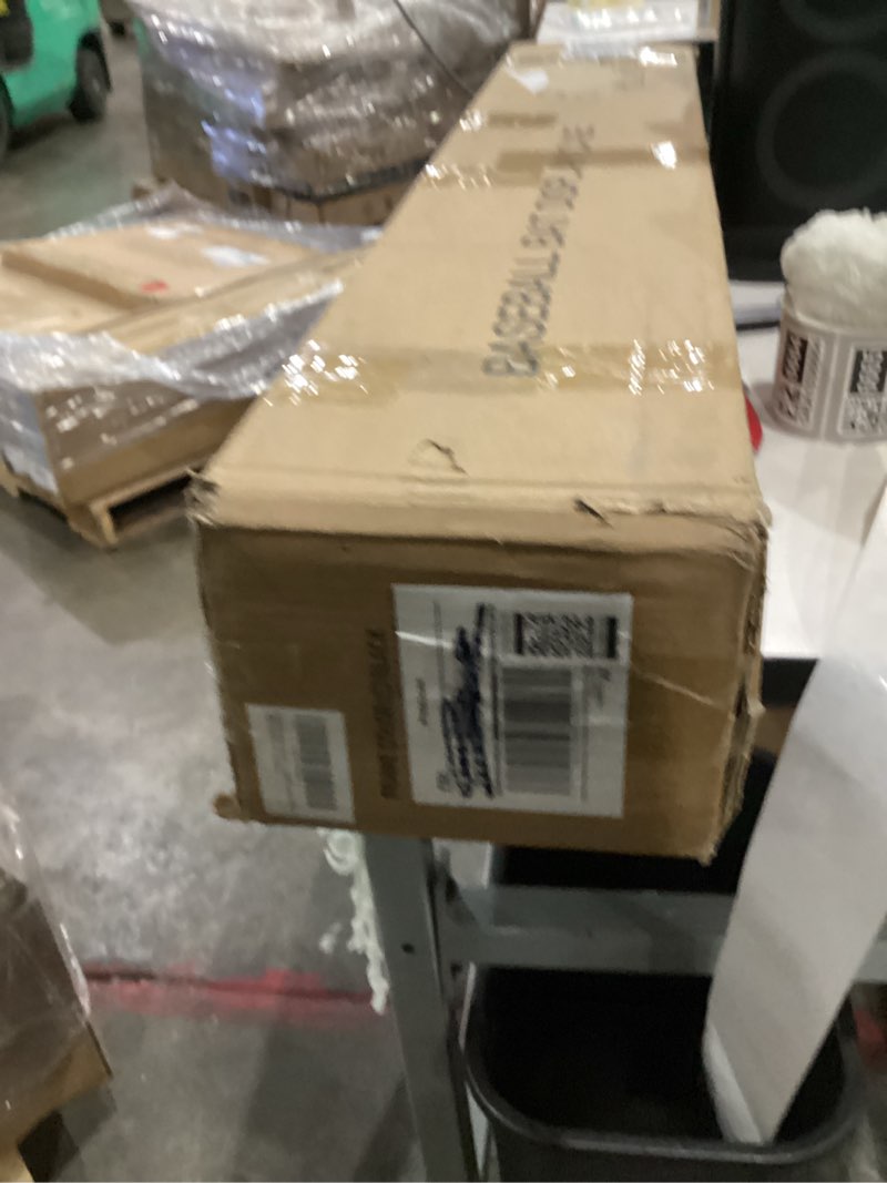 Condition photo showing New/Like New for Baseball Bat Display Case Wall Mounted Vertical or Horizontal Wooden Frame w/98% UV Protection-Lock with Acrylic Single bat Transparent Door Holder Rack Cabinet Shadow Box-Single bat Black… 1 bat display