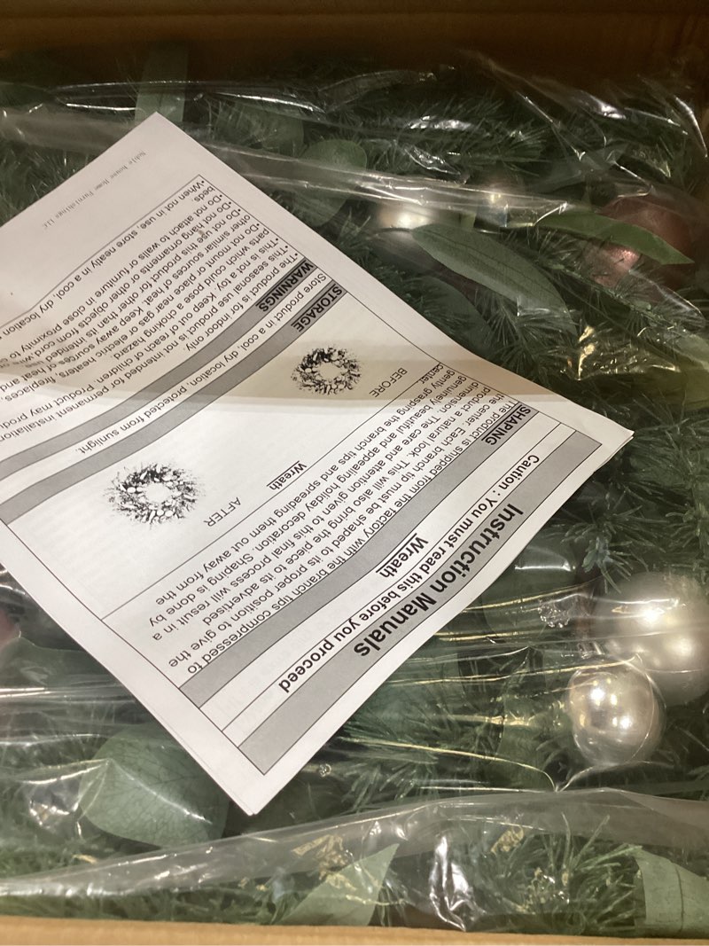 Condition photo showing As Is for Christopher Knight home green