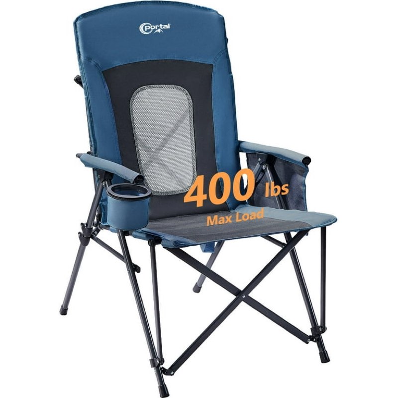 (Similar)PORTAL Folding Camping Chair High Back for Adults, Portable Oversized Camp Chair
