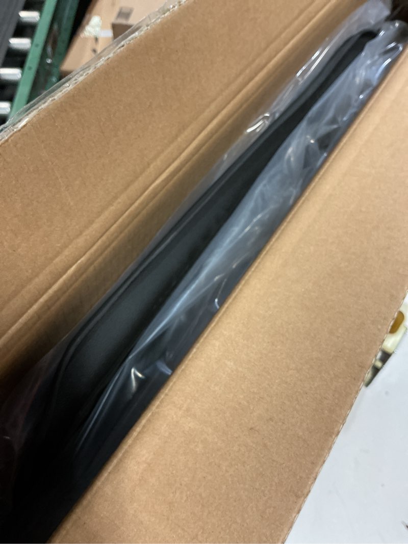 Condition photo showing New/Like New for lasfit trunk mat with backrest mat 2021-2026 for chevrolet chevy tahoe/gmc yukon (only yukon, not fit yukon xl)/cadillac escalade (only escalade, not fit escalade esv), all weather tpe custom fit fit for tahoe/yukon/escalade 2021-2026 cargo liner for tahoe/escalade/yukon 2021-2026
