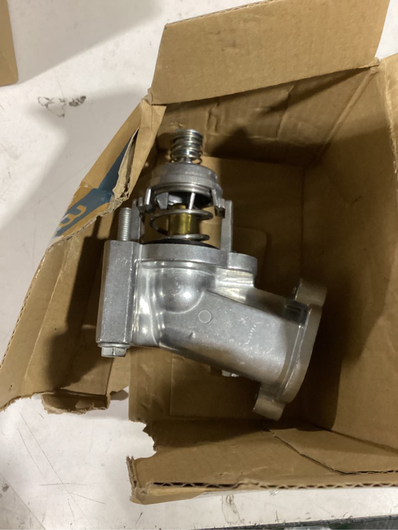 Condition photo showing Good Condition for mitzone engine coolant thermostat housing assembly compatible with 2016-2022 chevy camaro colorado 2017-2022 gmc canyon 201-2022 cadillac ct5 ct6 ats aluminum