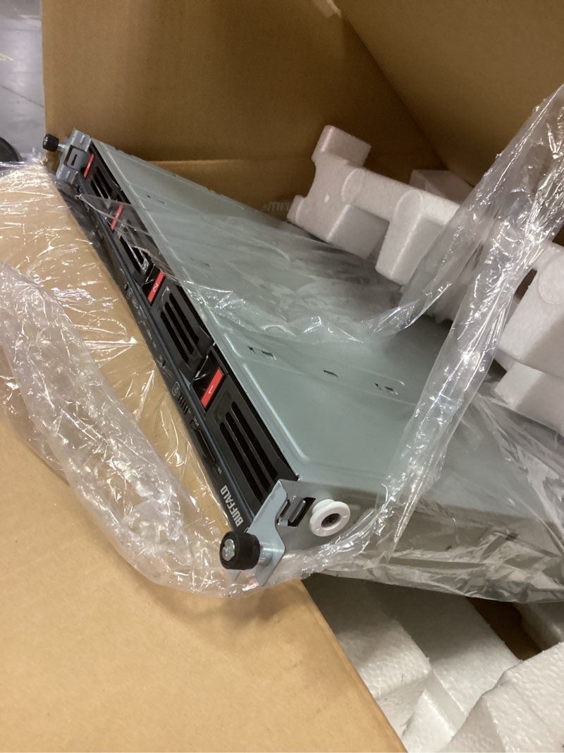 Condition photo showing Good Condition for BUFFALO TeraStation 3420RN 4-Bay SMB 8TB (4x2TB) Rackmount NAS w/Hard Drives Included Network Attached Storage 8 TB (4 x 2TB) Fully Populated