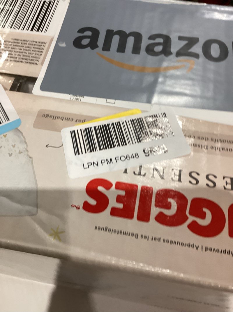 Condition photo showing Good Condition for Huggies Size Newborn Diapers, Skin Essentials Baby Diapers, Size Newborn (6-9 lbs), 76 Count, Packaging May Vary Newborn 76