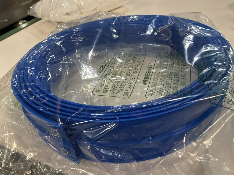 Condition photo showing Good Condition for KETIEE Flex Tracks 16Ft for Kids: Flexible Race Car Ramp Track with 4 Small Racecars and 8 Suction Cups Compatible with Diecast 1/64th Cars, Rolls Up Portable Racetrack for Ages 3 & Up Blue 16ft