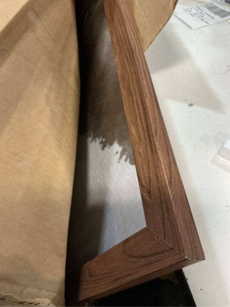 Condition photo showing Good Condition for mcs museum poster frame 24x36 medium oak, vertical & horizontal wall hanging large picture frame for photos, posters & art prints (1-pack) 1-pack medium oak woodgrain 24 x 36 in