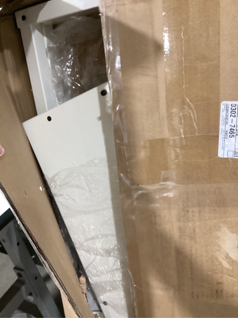 Condition photo showing As Is for universal washer dryer stacking rack stand heavy-duty carbon steel, premium washer dryer stand compatible with most brands and models