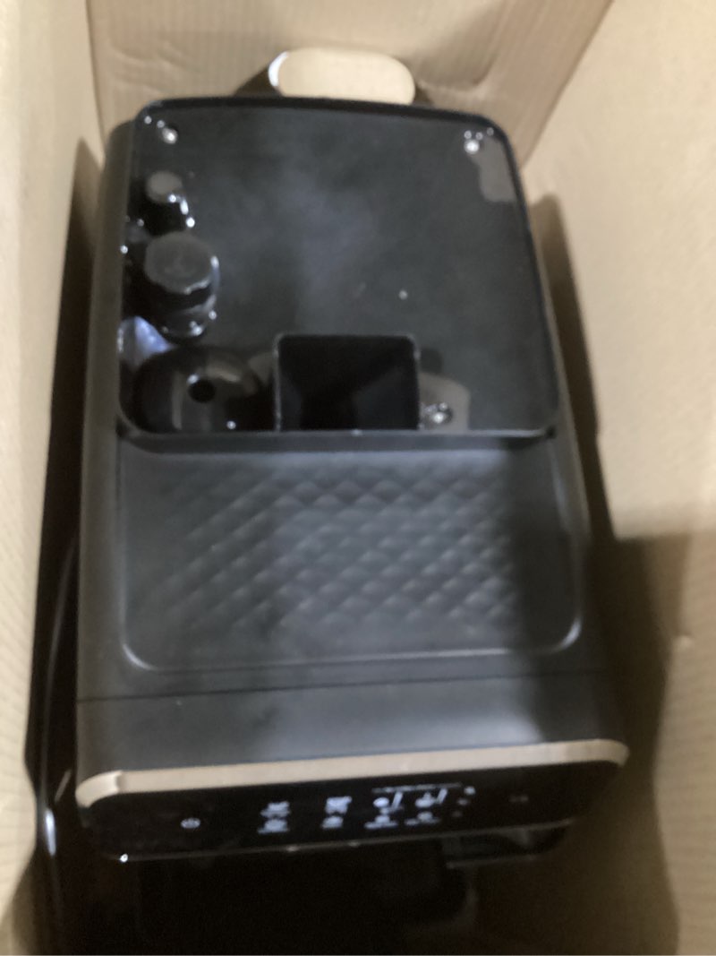 Condition photo showing Good Condition for Philips 2200 Series Fully Automatic Espresso Machine, Classic Milk Frother, 2 Coffee Varieties, Intuitive Touch Display, 100% Ceramic Grinder, AquaClean Filter, Aroma Seal, Black (EP2220/14) 2200 Series Classic Milk Frother