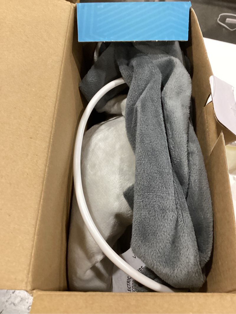 Condition photo showing Good Condition for comfytemp heating pad for back neck shoulders, weighted heating pad, valentines day birthday gifts for women men mom dad elderly, extra large electric back heated wrap with auto-off, 22"x33", grey