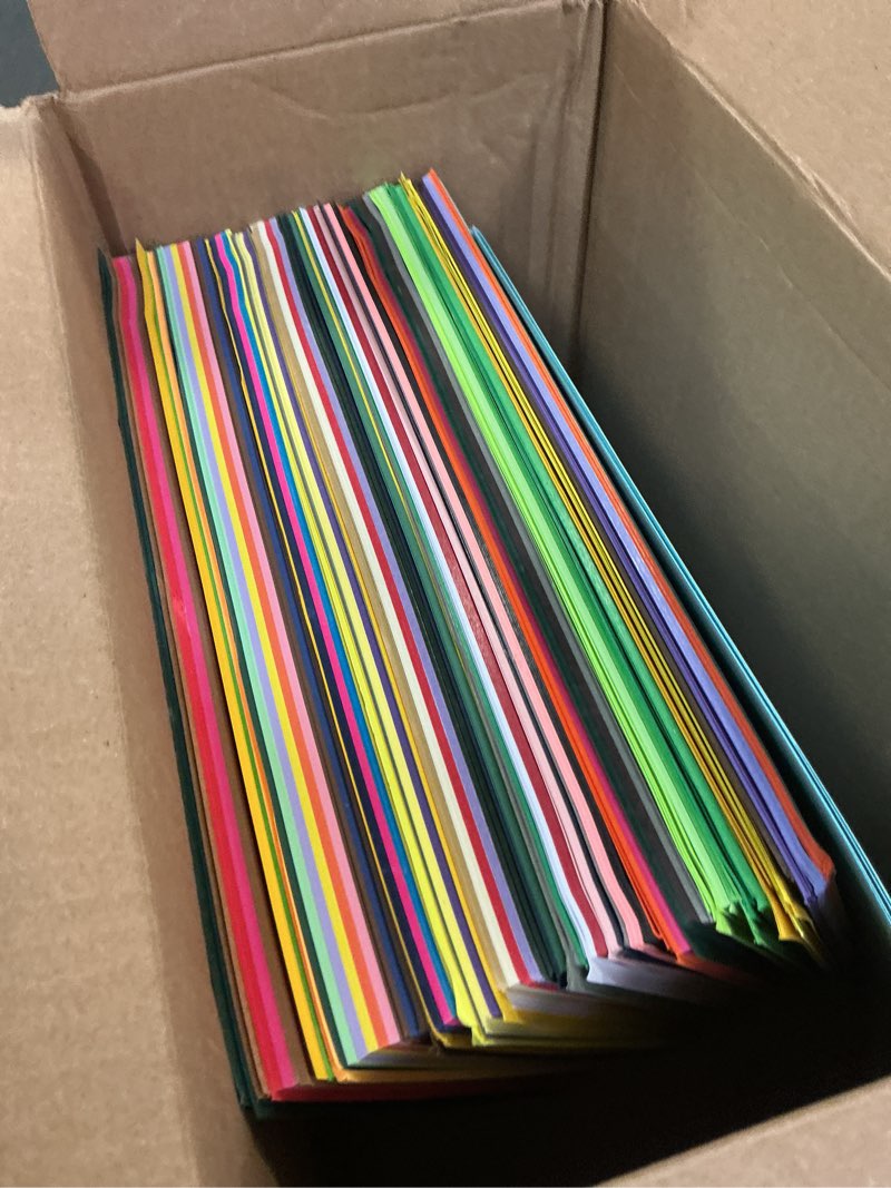 Condition photo showing As Is for Astrobrights Mega Collection, Colored Paper, Ultra Red, 625 Sheets, 24 lb/89 gsm, 8.5" x 11" - MORE SHEETS! (91692) 625 Count (Pack of 1) Paper